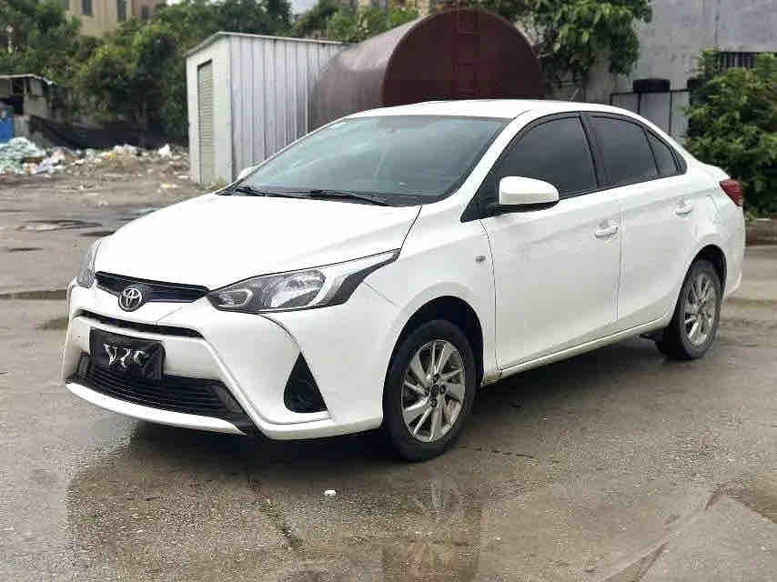 Used 2019 Toyota YARiS L 1.5E CVT Automatic Petrol Sedan, White, 100,000km, For Export