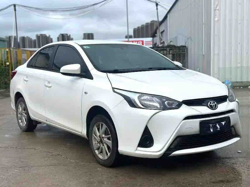 Used 2019 Toyota YARiS L 1.5E CVT Automatic Petrol Sedan, White, 100,000km, For Export