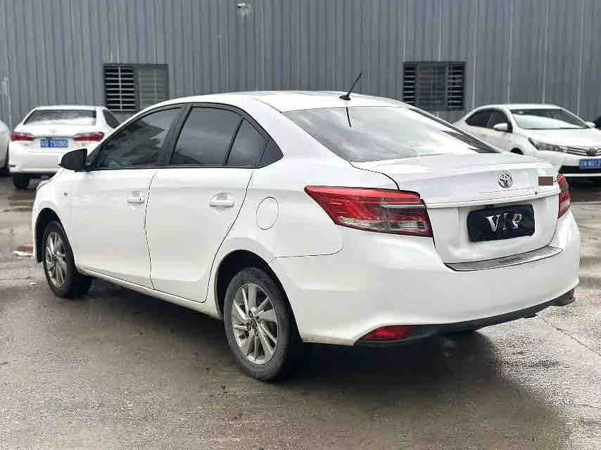 Used 2019 Toyota YARiS L 1.5E CVT Automatic Petrol Sedan, White, 100,000km, For Export