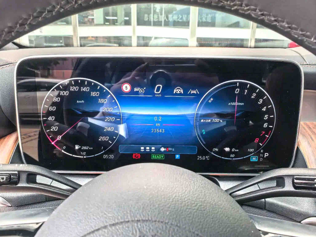 Used Mercedes-Benz GLC 350 e L 4MATIC 2025 2.0T Plug-in Hybrid Luxury SUV | Low 23,000 KM, Black Exterior Orange Interior, Export Ready