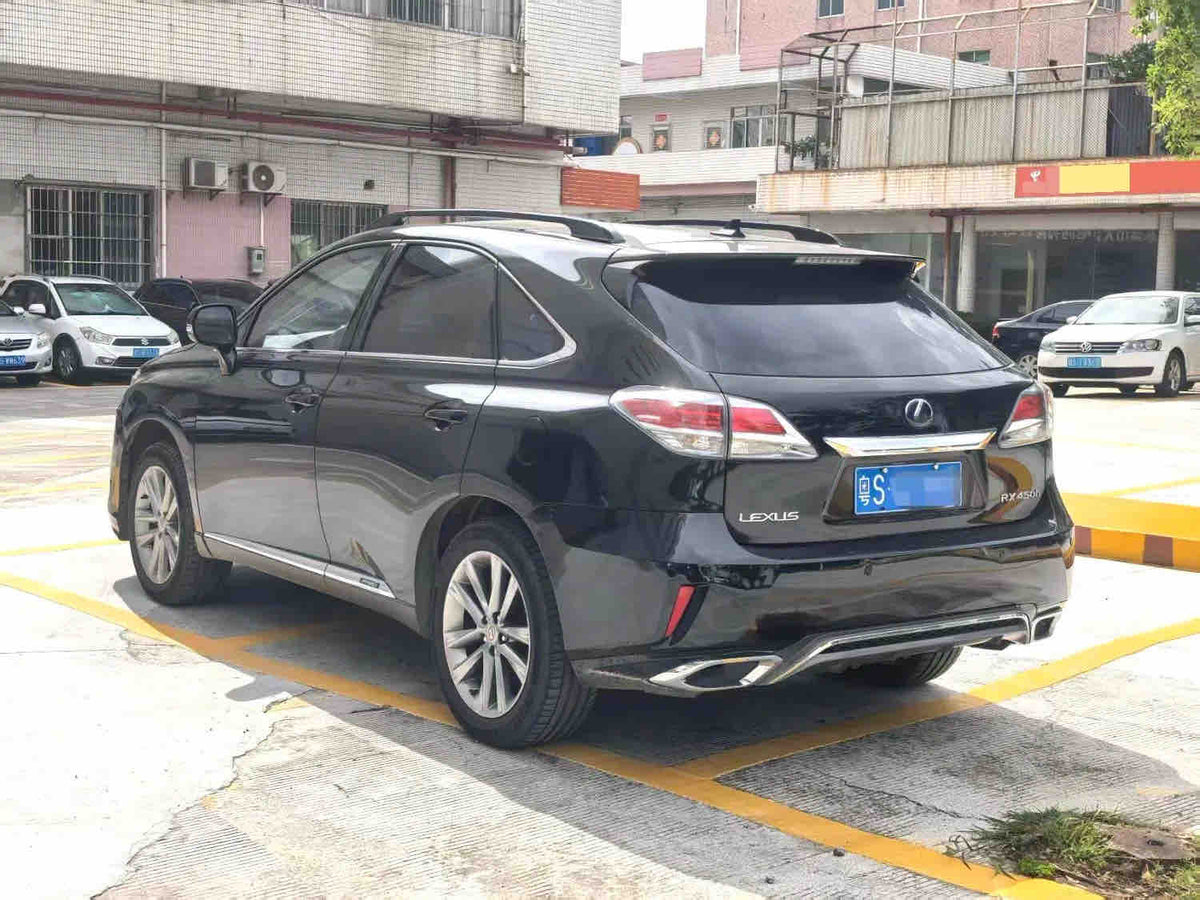 Used 2013 Lexus RX450h 3.5L Hybrid CVT Premium SUV, 300,000km, Euro 5 Emission, Black Exterior