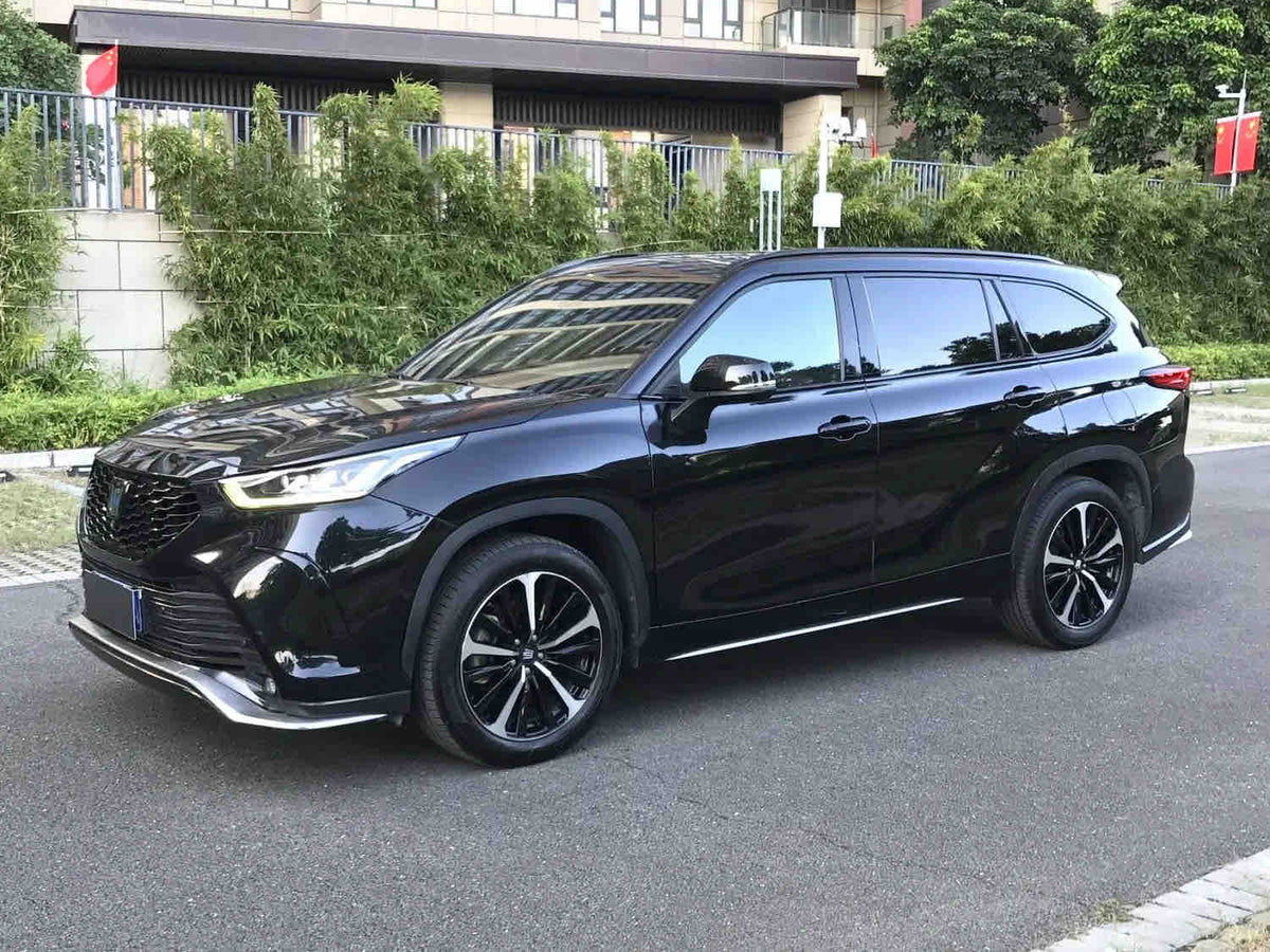 Used 2022 Toyota Crown Kluger 2.5 Hybrid AWD Flagship SUV For Export, 130,000 KM, Black, HEV