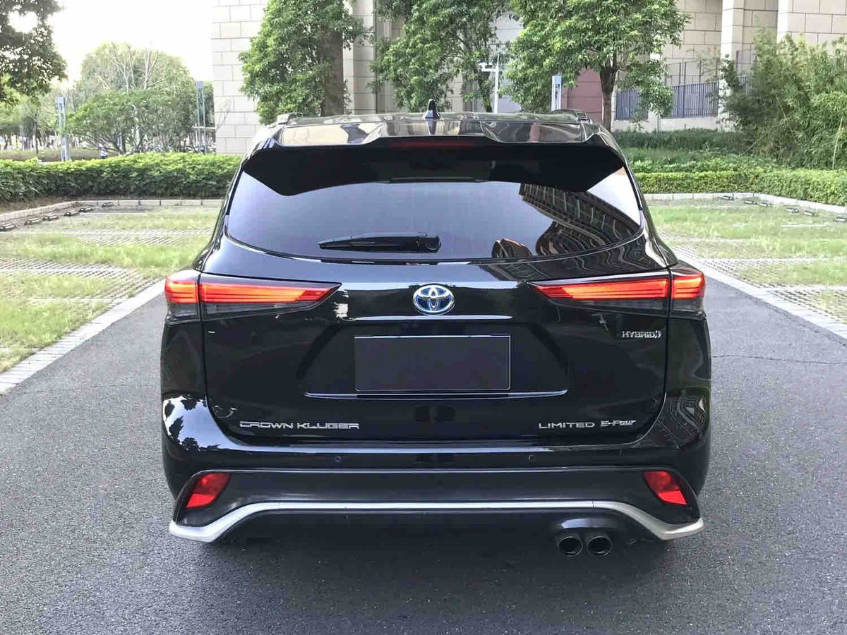 Used 2022 Toyota Crown Kluger 2.5 Hybrid AWD Flagship SUV For Export, 130,000 KM, Black, HEV