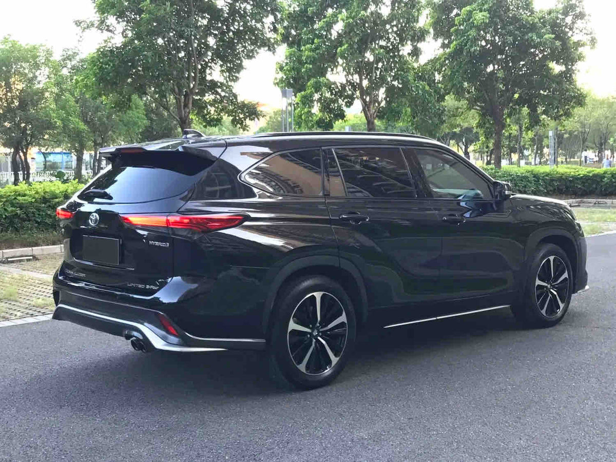 Used 2022 Toyota Crown Kluger 2.5 Hybrid AWD Flagship SUV For Export, 130,000 KM, Black, HEV