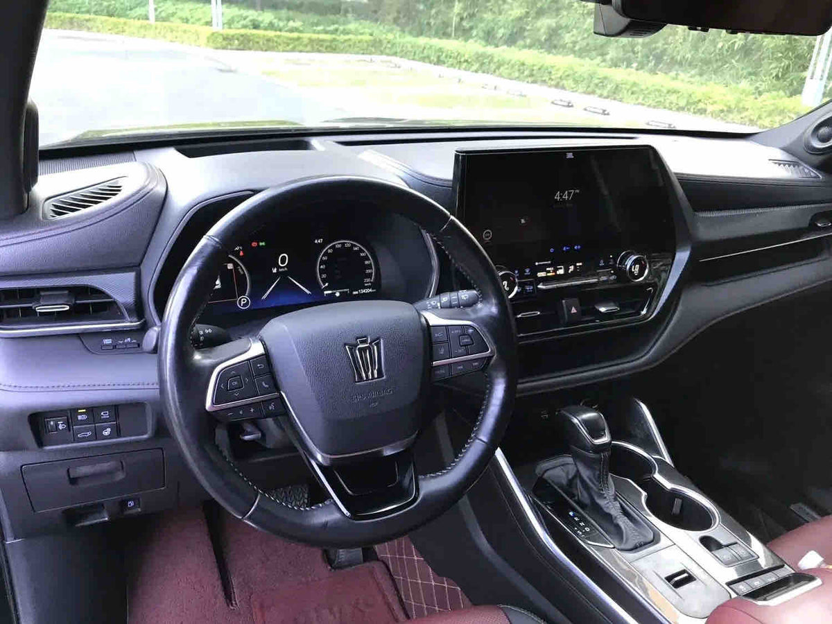 Used 2022 Toyota Crown Kluger 2.5 Hybrid AWD Flagship SUV For Export, 130,000 KM, Black, HEV