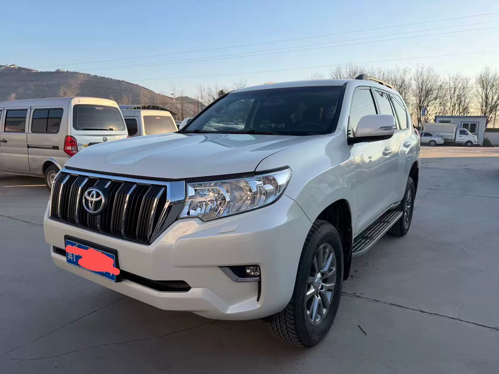 Toyota Prado 2018 Model 3.5 TX-L Automatic SUV, Gasoline, 160,000km, Grey Exterior Black Interior