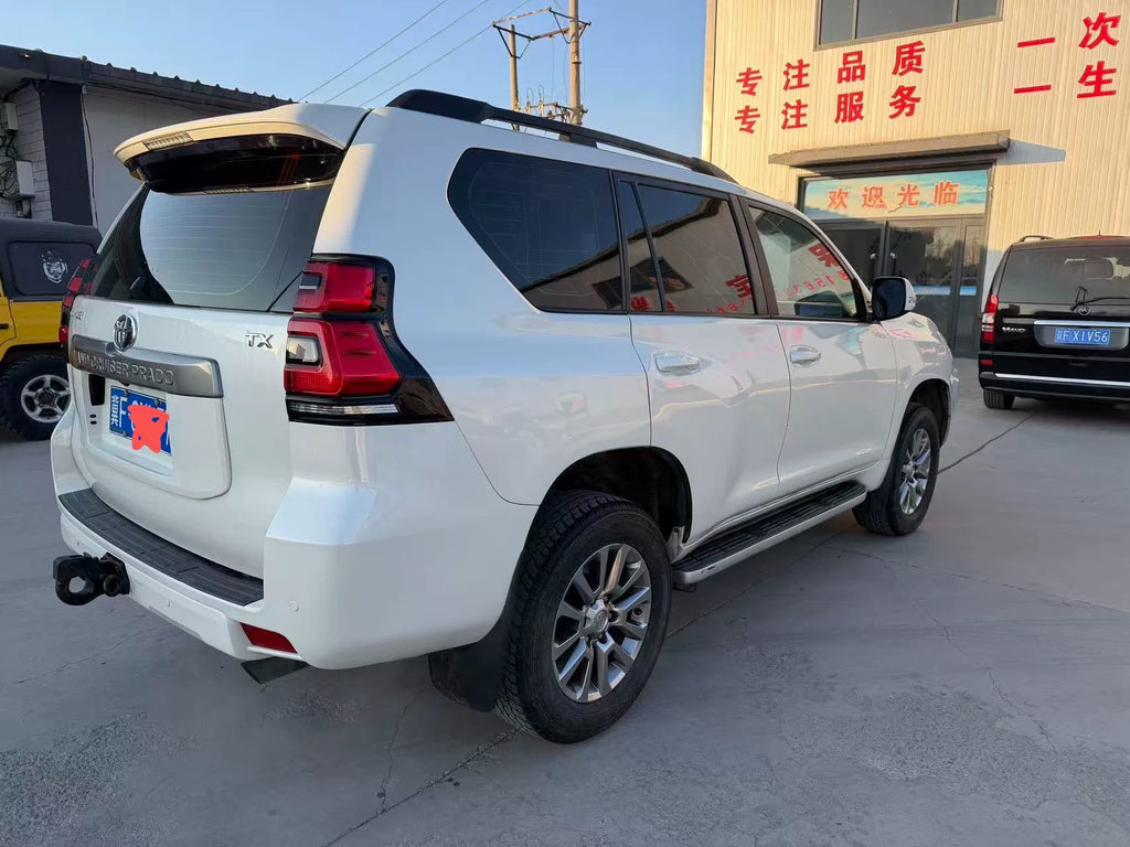 Toyota Prado 2018 Model 3.5 TX-L Automatic SUV, Gasoline, 160,000km, Grey Exterior Black Interior