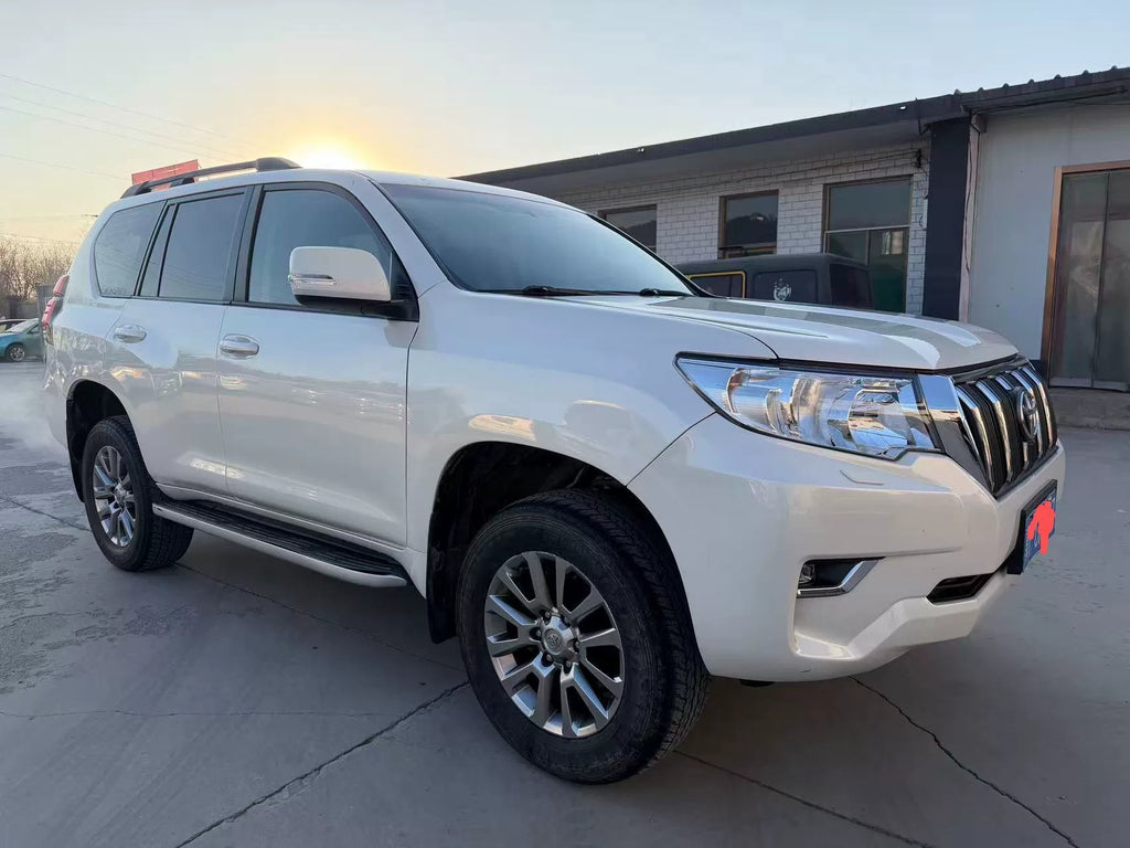 Toyota Prado 2018 Model 3.5 TX-L Automatic SUV, Gasoline, 160,000km, Grey Exterior Black Interior