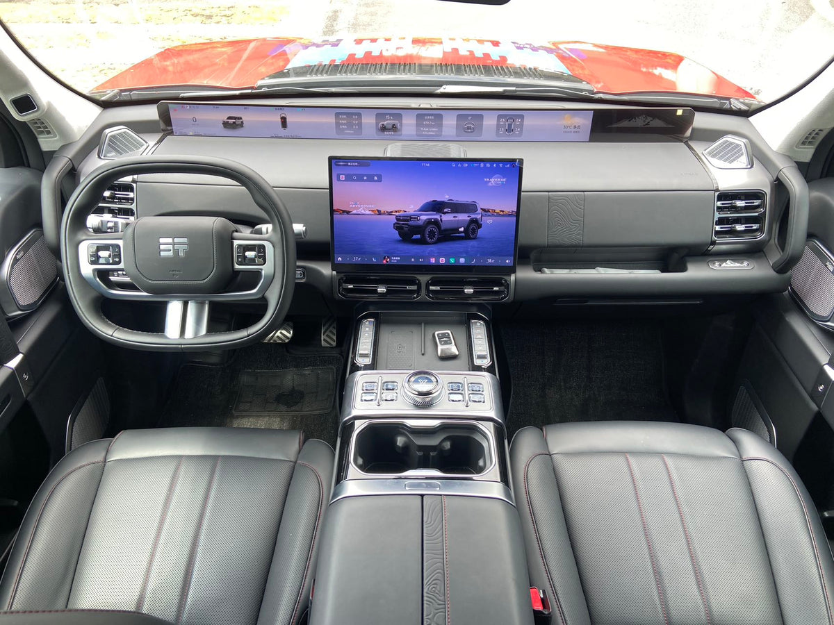 Used Jetour Zongheng G700 2025 6-Seater Intelligent Qiankun Top Edition | 2.0T Hybrid SUV, Huawei ADS, 10,000km, Original Paint