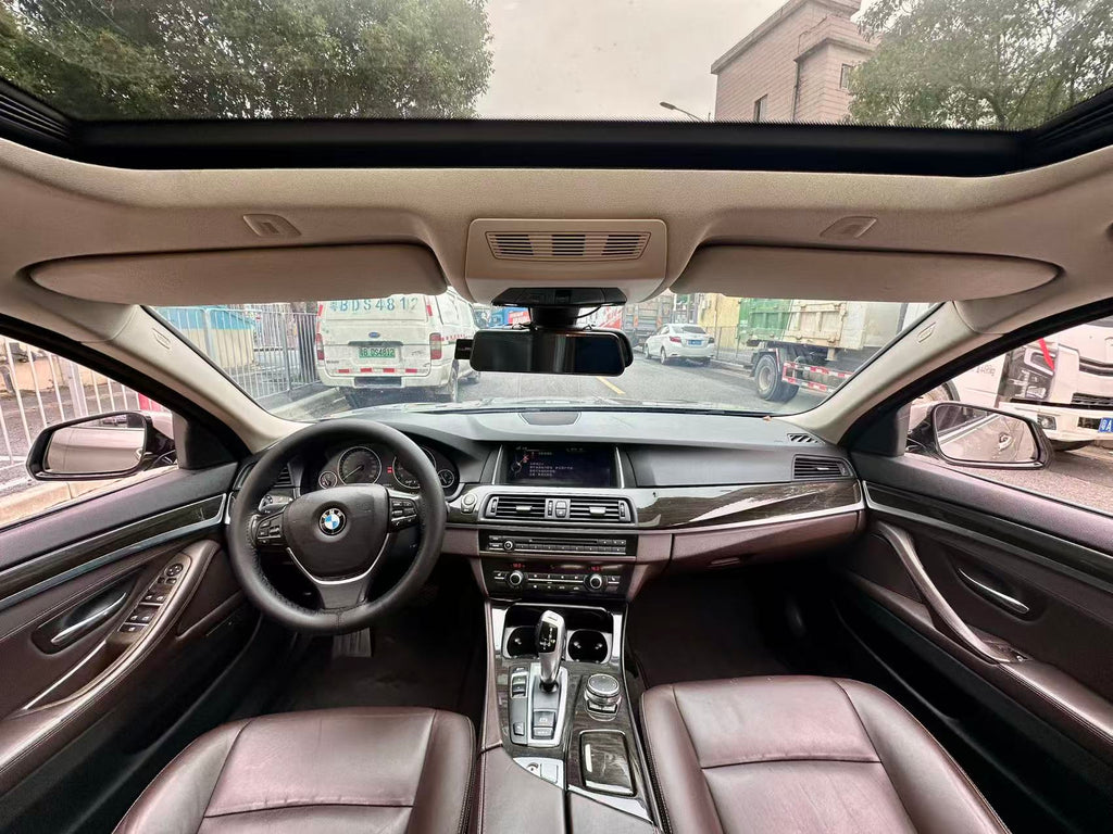 FOB Shenzhen Used 2014 BMW 5 Series 525Li Luxury Package 4-Door 5-Seater RWD Sedan | 2.0T Turbo Petrol Export Ready