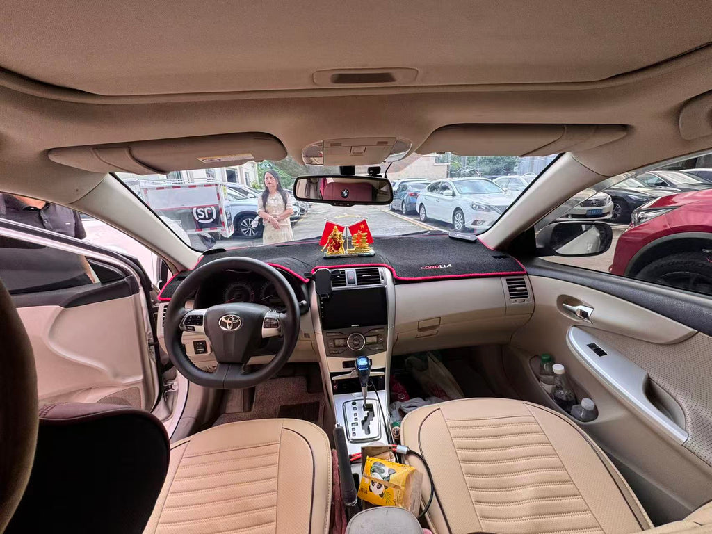 Toyota Corolla 2011 rear seat interior view