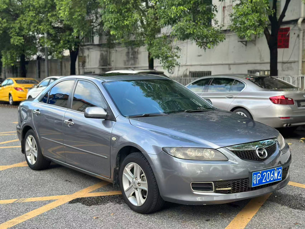 2008 Mazda 6 rear three-quarter left view