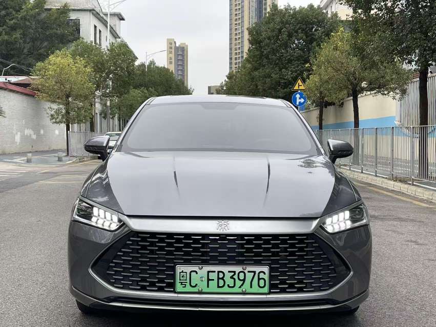 BYD Qin PLUS DM-i 2023 Champion Edition - Rear 3/4 View Left