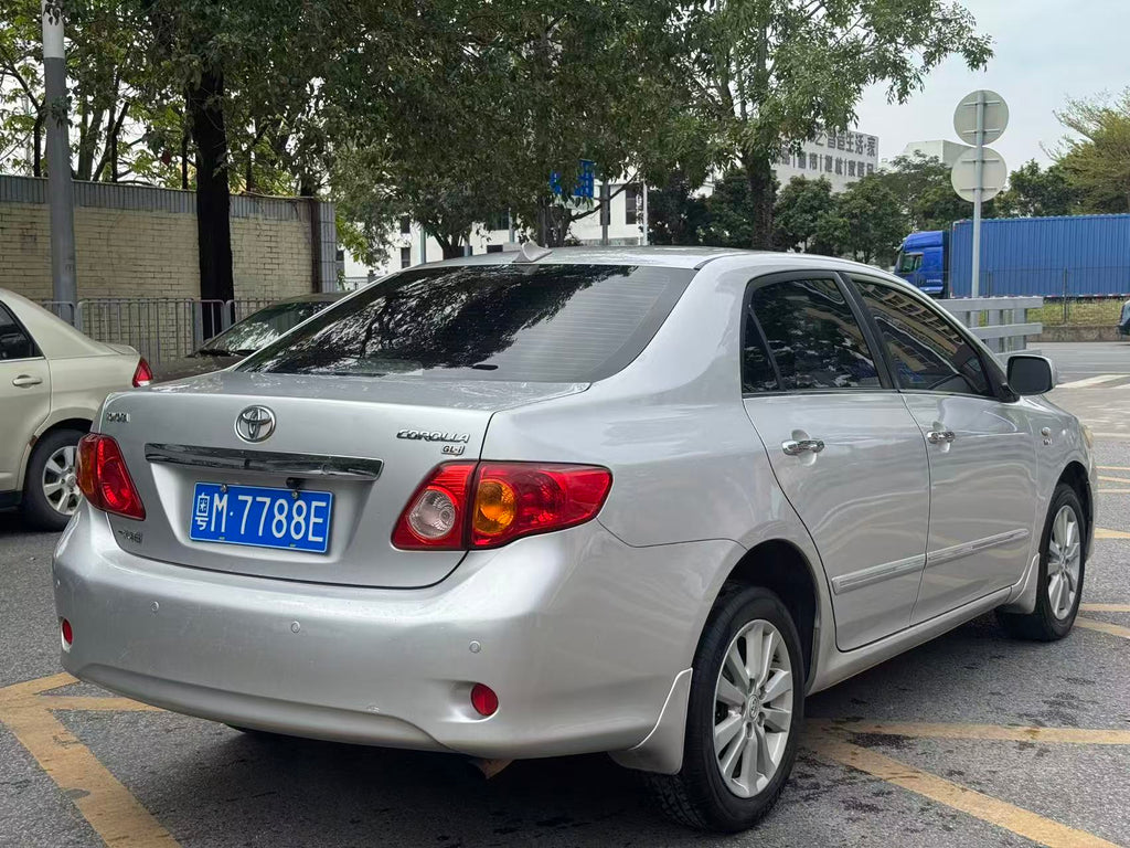 Toyota Corolla 2008 rear three-quarter – street