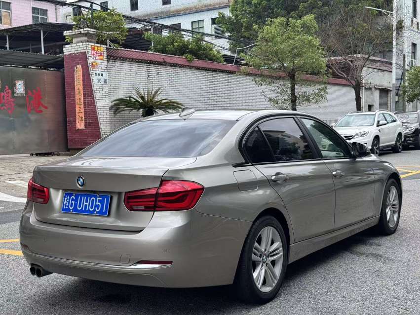 FOB Shenzhen Used 2017 BMW 3 Series 320Li Fashion Edition 4-Door 5-Seater RWD Sedan | 2.0T Petrol National V Emission Standard Export Ready