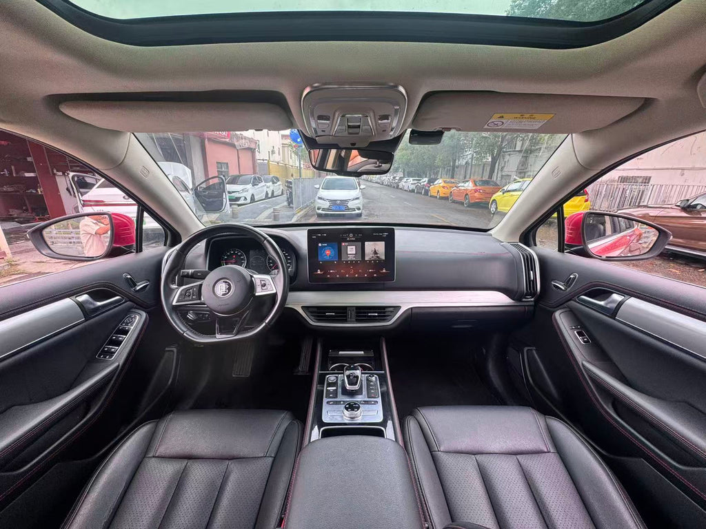 FOB Shenzhen Used 2018 BYD Tang New Energy DM 2.0T AWD Smart Connect 7-Seater SUV PHEV 81KM EV Range National V Export Ready