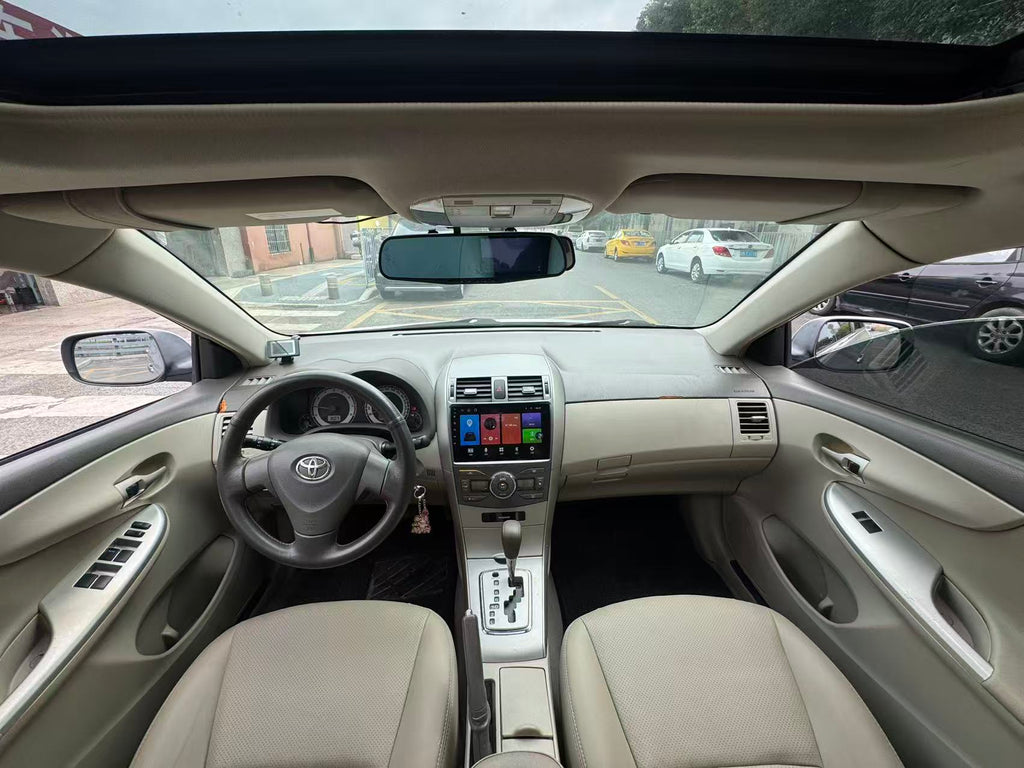 Toyota Corolla 2008 rear view – street