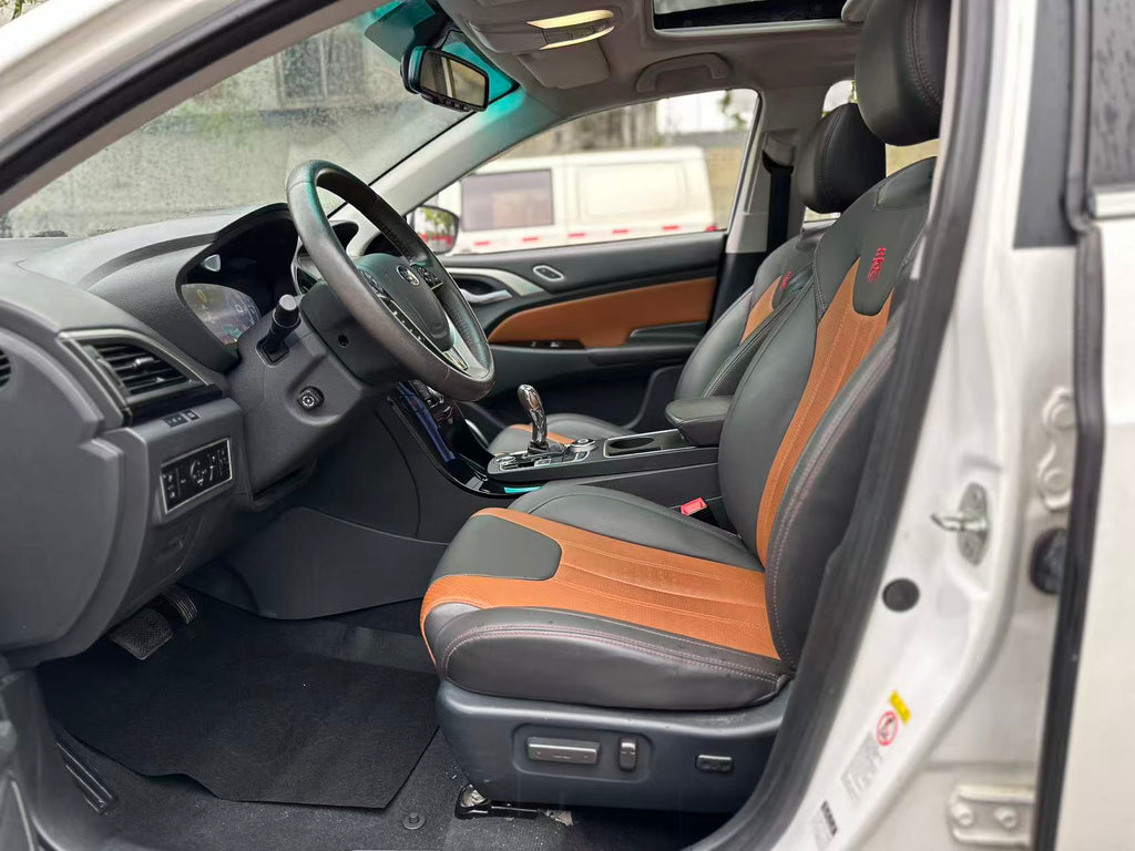 FOB Shenzhen Used 2015 BYD Qin New Energy Dual Crown Flagship Plus 1.5T PHEV Sedan | 70KM EV Range LFP Battery Export Ready