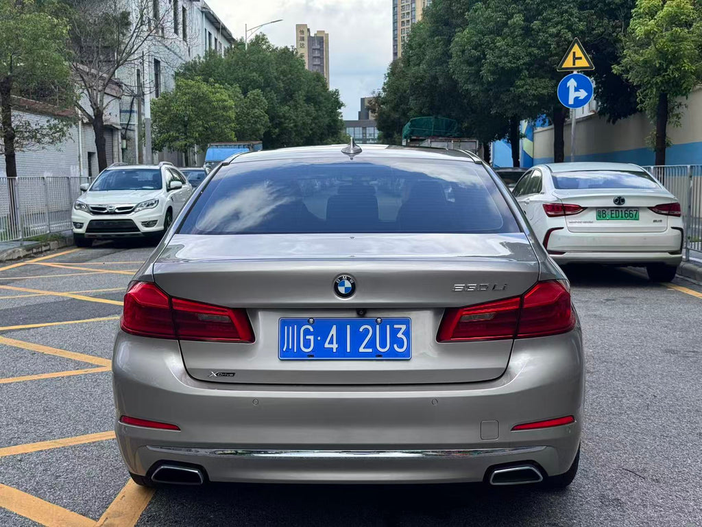 FOB Shenzhen Used 2018 BMW 5 Series 530Li xDrive Luxury Package 4-Door 5-Seater AWD Sedan | 2.0T Turbo Petrol National V Emission Export Ready
