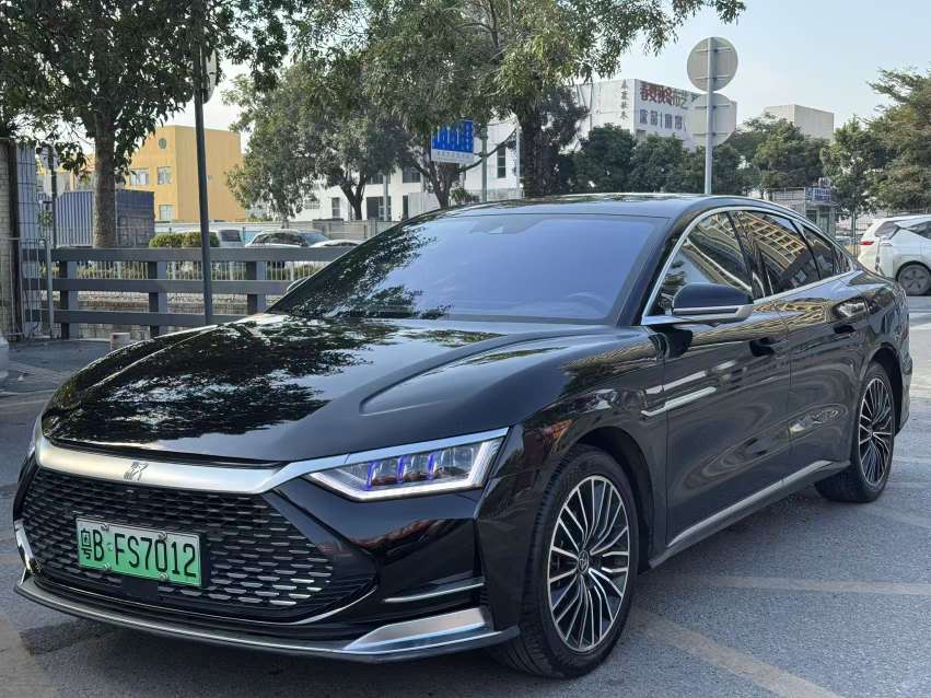BYD Han DM exterior side view