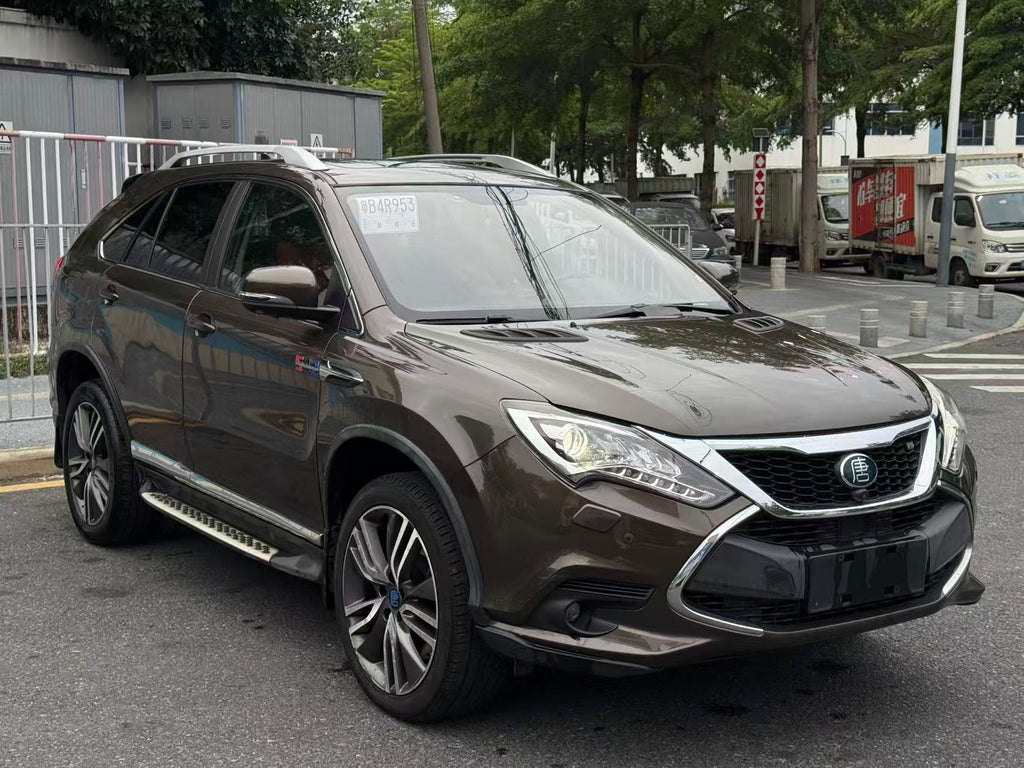 BYD Tang 2017 PHEV SUV - Rear Three-Quarter Left View