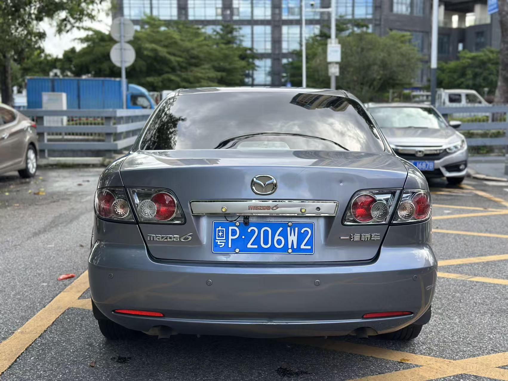 2008 Mazda 6 front view street