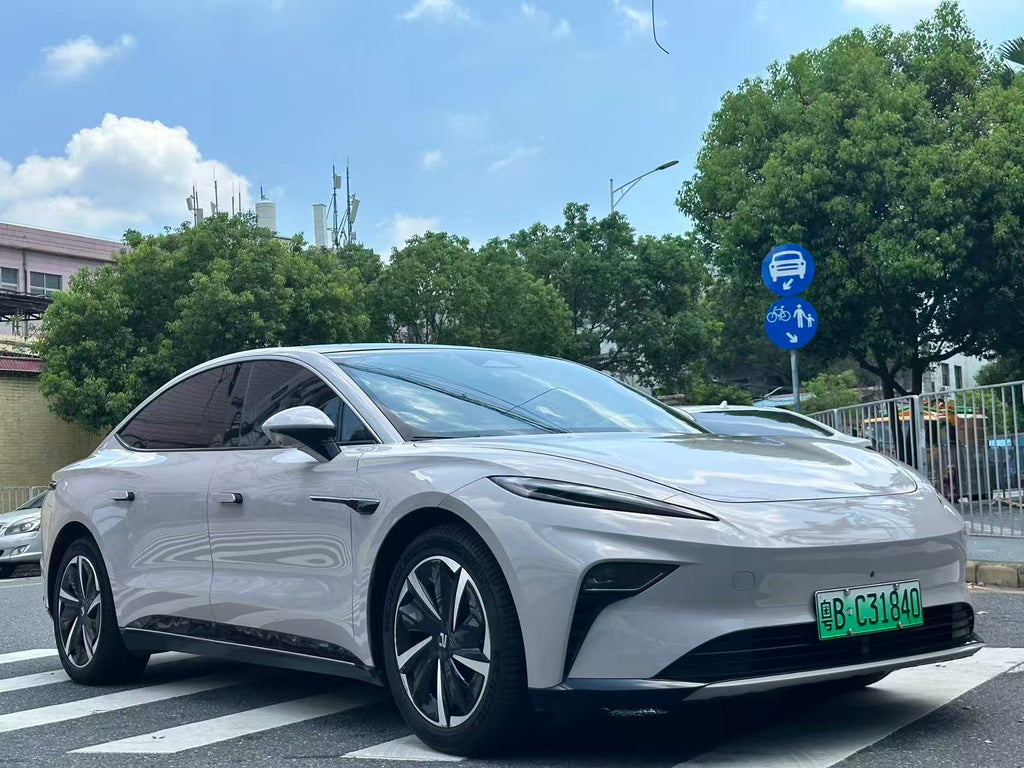 Used Rising Auto F7 2023 Long Range Version | 666km CLTC Range Rear Wheel Drive Pure Electric Liftback Sedan, Left Hand Drive, Non-Commercial