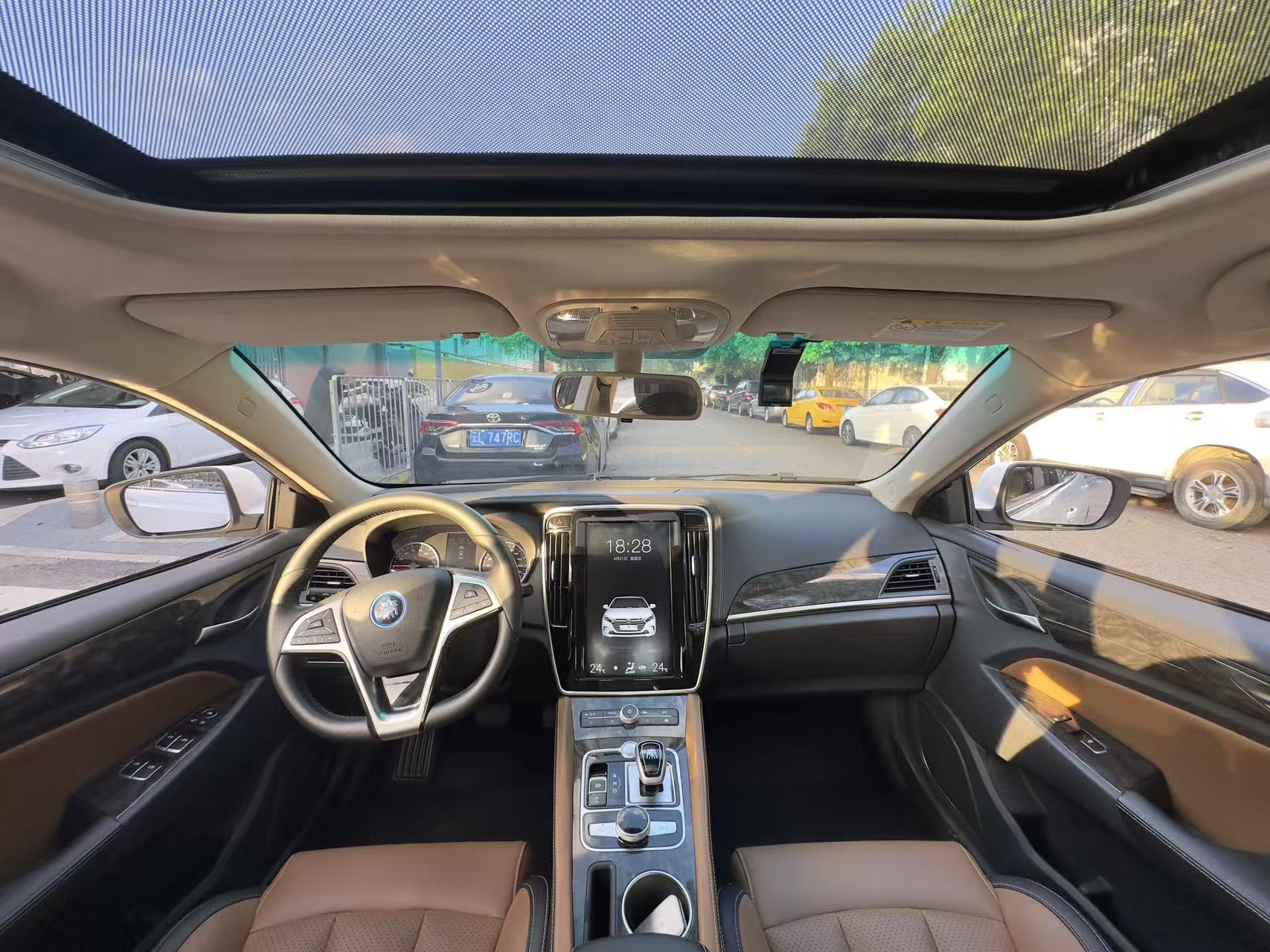 BYD Qin 2017 interior view
