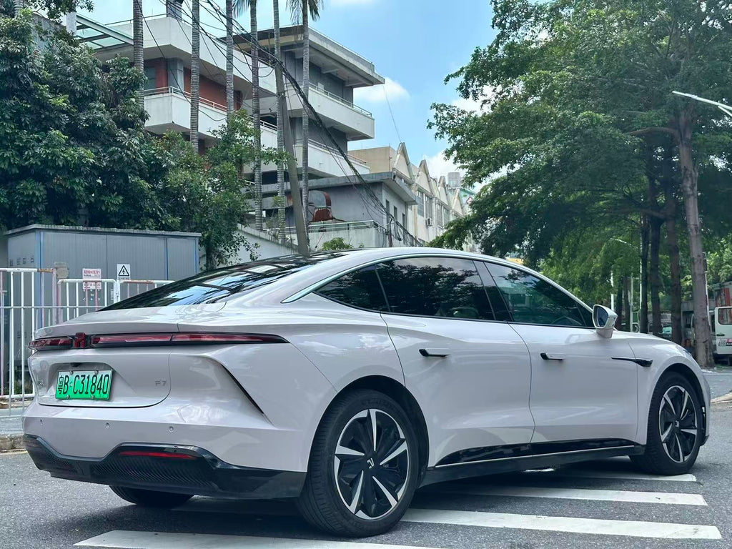 Used Rising Auto F7 2023 Long Range Version | 666km CLTC Range Rear Wheel Drive Pure Electric Liftback Sedan, Left Hand Drive, Non-Commercial